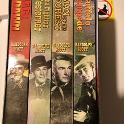 4 DV Movies of Randolph Scott 