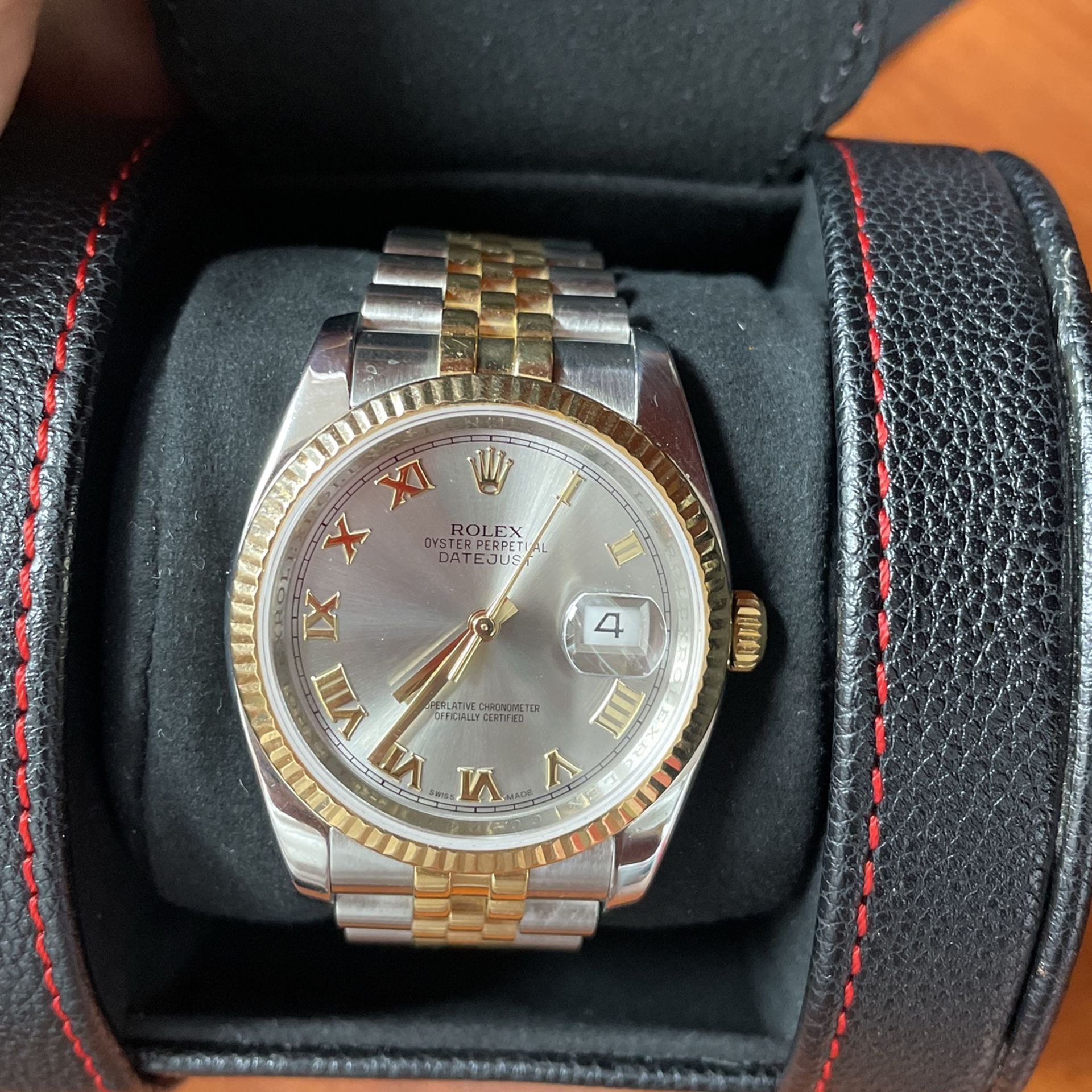Rolex Datejust Two Toned Watch