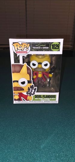 Funko Pop! Television Simpsons Treehouse of Horror Devil Flanders #1029 Boxed