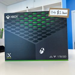 Microsoft Xbox Series X New Gaming Console -90 Day Warranty-$1 DOWN-NO Credit Needed