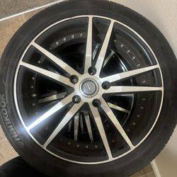 17inch 5 Lug Rims And Tire