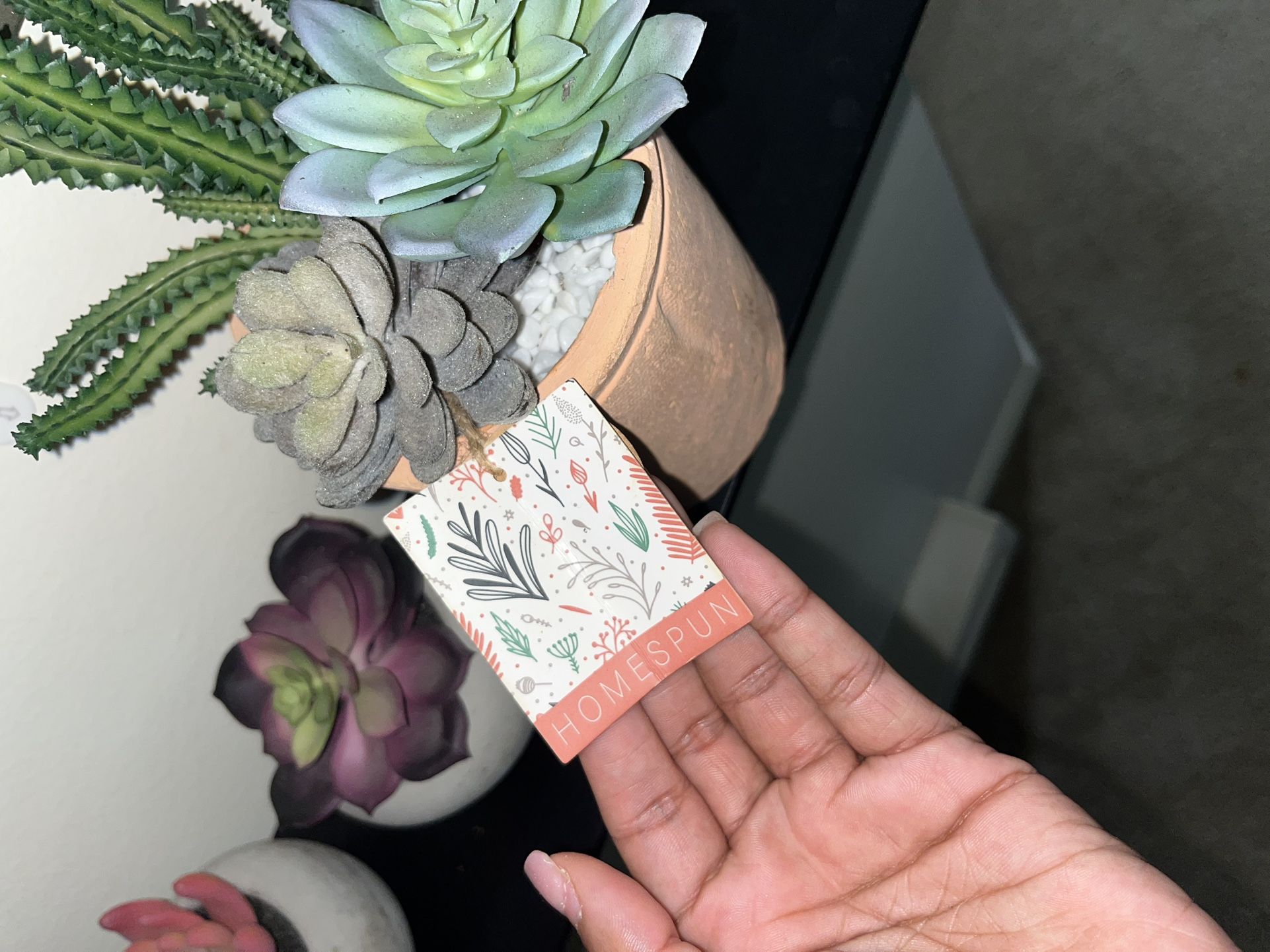 fake plant decor