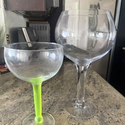 Large Glass Cups