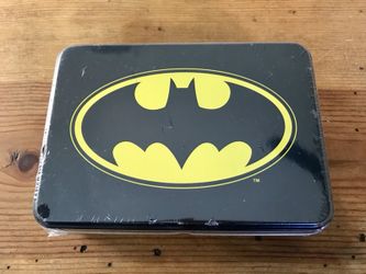 BATMAN Collectible Tin & Trading Cards **RARE**