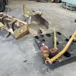 Tractor Implements; Box Blade, Rear Blade and Auger