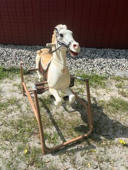 Vintage Wonder Horse Spring Rocking Horse – 1960s/1970s