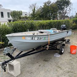 14 Ft MirroCraft Aluminum Fishing Boat for Sale in San Diego, CA
