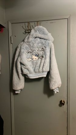 Fuzzy Hello kitty Jacket