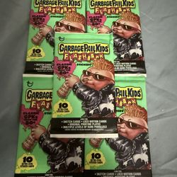 Garbage Pail Kids - Flashback To The 80's Series 1 (5) Packs 2010 Topps Classics