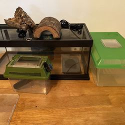 Zoo Med Creature Den Low Profile Plus Extras