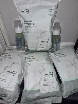 Motif Medical: Breastmilk Storage Bags+ 2 Bottles