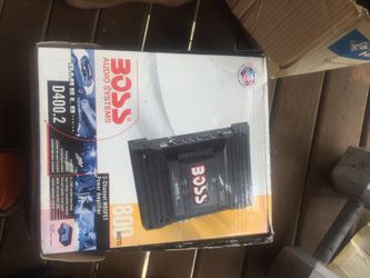 Boss Audio Amplifier