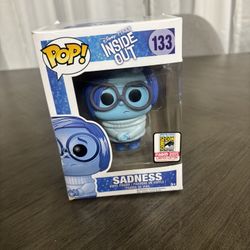 Funko Pop Sadness Inside Out #133 SDCC 2015 Exclusive