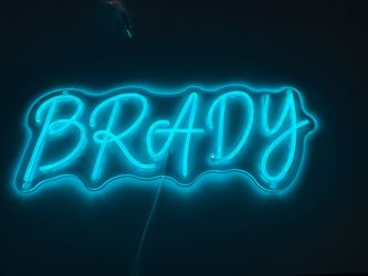 Custom BRADY LED Neon Sign