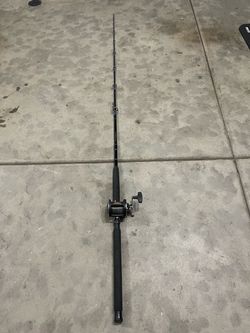 Calypso blue fin rod and penn reel