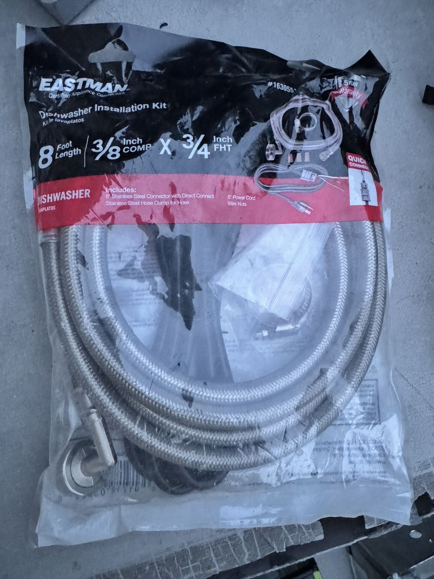 Dishwasher Installation Kit