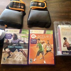 Kinect Training Game & Active 2 Xbox 360