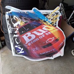 39x39 Metal Racing Sign
