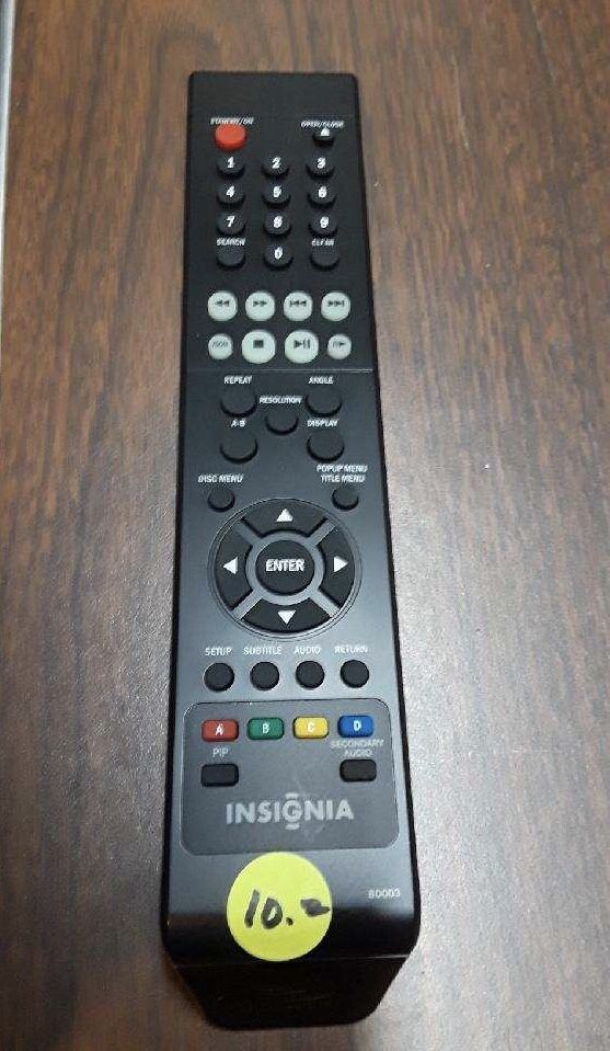 Insignia remote control