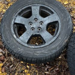 Subaru R 15 Rims And Tires(4)