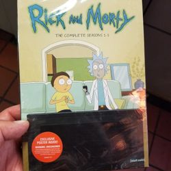 Rick And Morty DVD Set 1-3