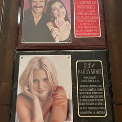 Sonny and Cher/ Drew Barrymore photos