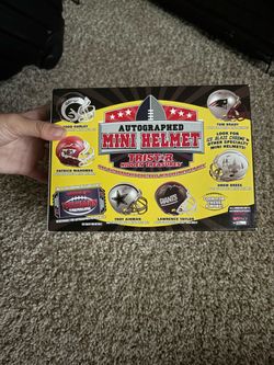 Cowboys mini helmet