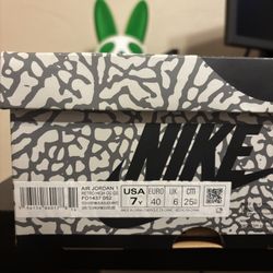 Jordan 1 High “cement “ 