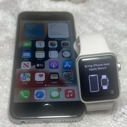 iPhone 6s + Apple watch 1 bundle fully unlocked