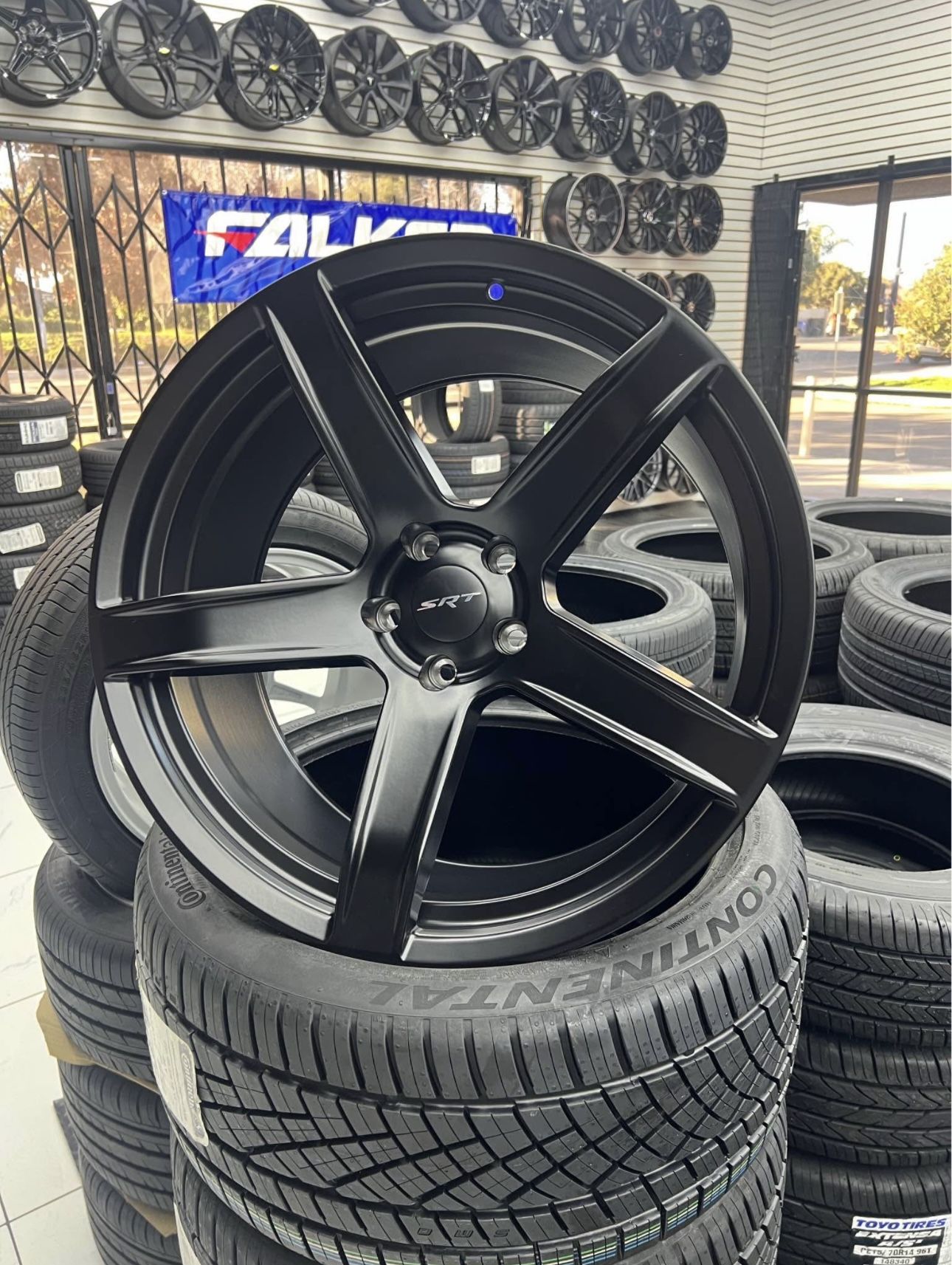 Dodge Hellraiser SR3 20" Staggered Matte Black Wheels In Stock For Sale, WE FINANCE