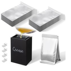 35 Set Grease Disposal Container for Kitchen