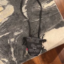 Supreme Cordura black small utility bag