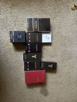 colognes and airpods