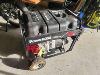 PowerBoss Honda Portable Gas Generator As  is condition