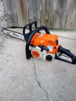 Stihl MS 170 16" Inch 2-Stroke Gas Chainsaw With Automatic Oiler