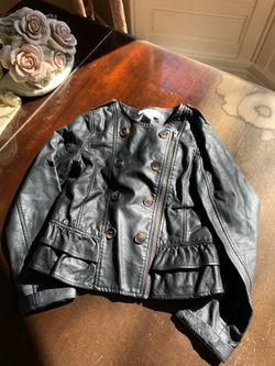 Great condition! Faux leather jacket