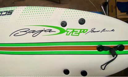 Pretty new 6’ SCOTT BURKE SOFT SURFBOARD for sale
