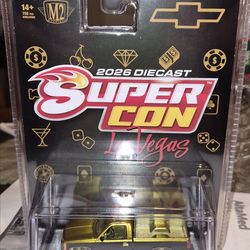 Vegas SuperCon M2 machines Chevy O.B.S Gold truck limited 750pcs!!