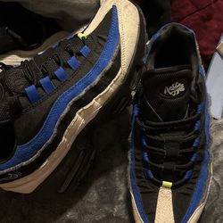 BUY Nike Air Max 95 Double Swooshes Black Blue