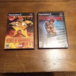PS2 State Of Emergency Bundle 