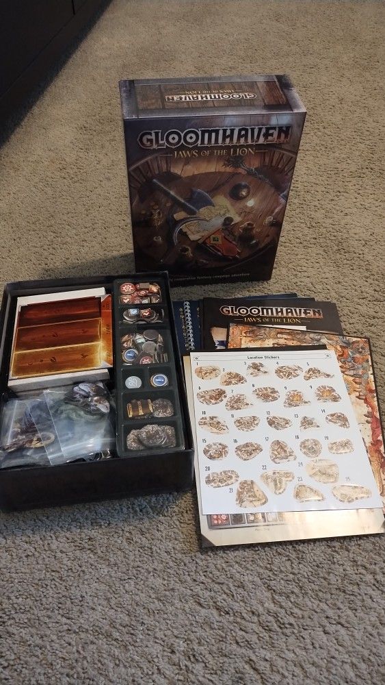 Gloomhaven Jaws Of The Lion