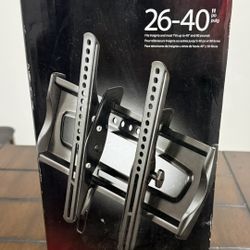 NEW Open Box Rocketfish TV Wall Mount Tilting Low-Profile Fits 26" to 40" TVs up to 80 lbs.