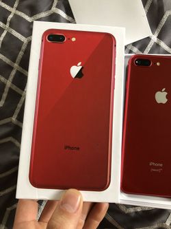 Red iPhone 8 Plus 64 GB need gone