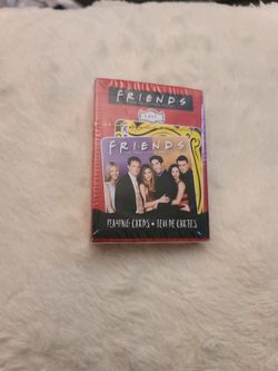 Warner Bros. Friends Cast Photo Playing Cards, 52 Count Cards Deck & Joker