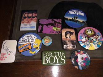 Movie Pins Promotional Pins - Read Description 