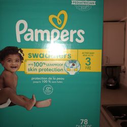 2 Different boxes of kids diapers 16- 28 lb