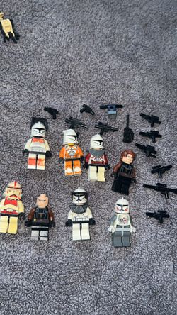 Old lego star wars minifigures