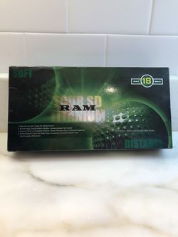 Golf Balls, Set 18, Ram and Top Flight