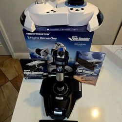 Thrustmaster T Flight Hotas One w/free 2004 Flight Sim and Free ST290 Pro Joystick and HDD