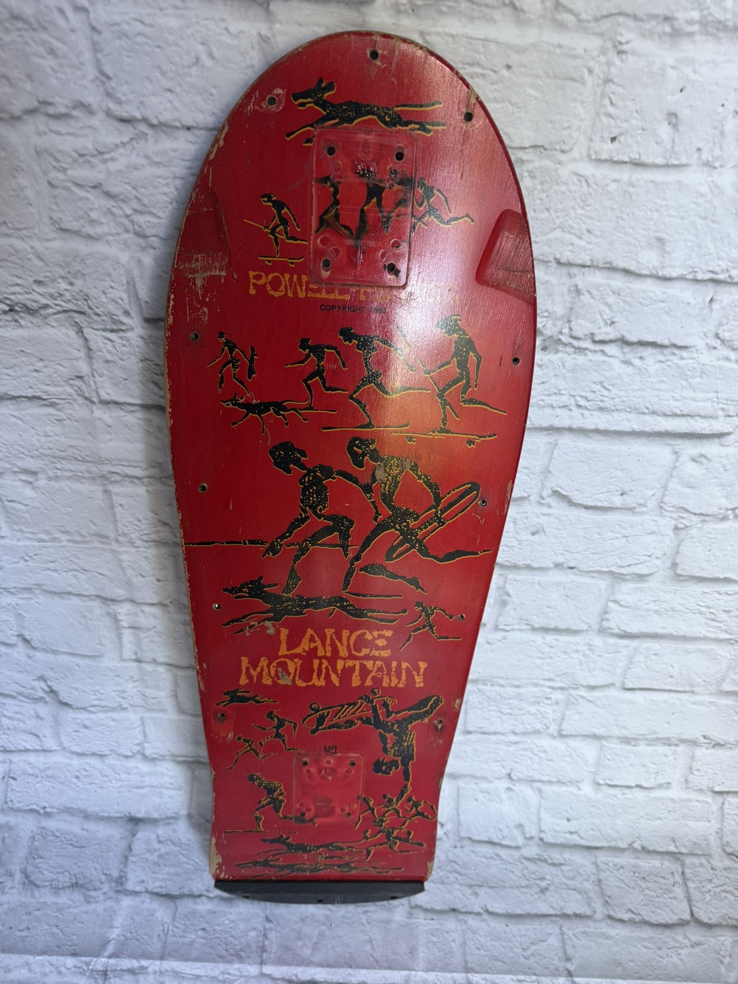 Powell Peralta Lance Mountain Rare Vintage 80’s Skateboard Deck